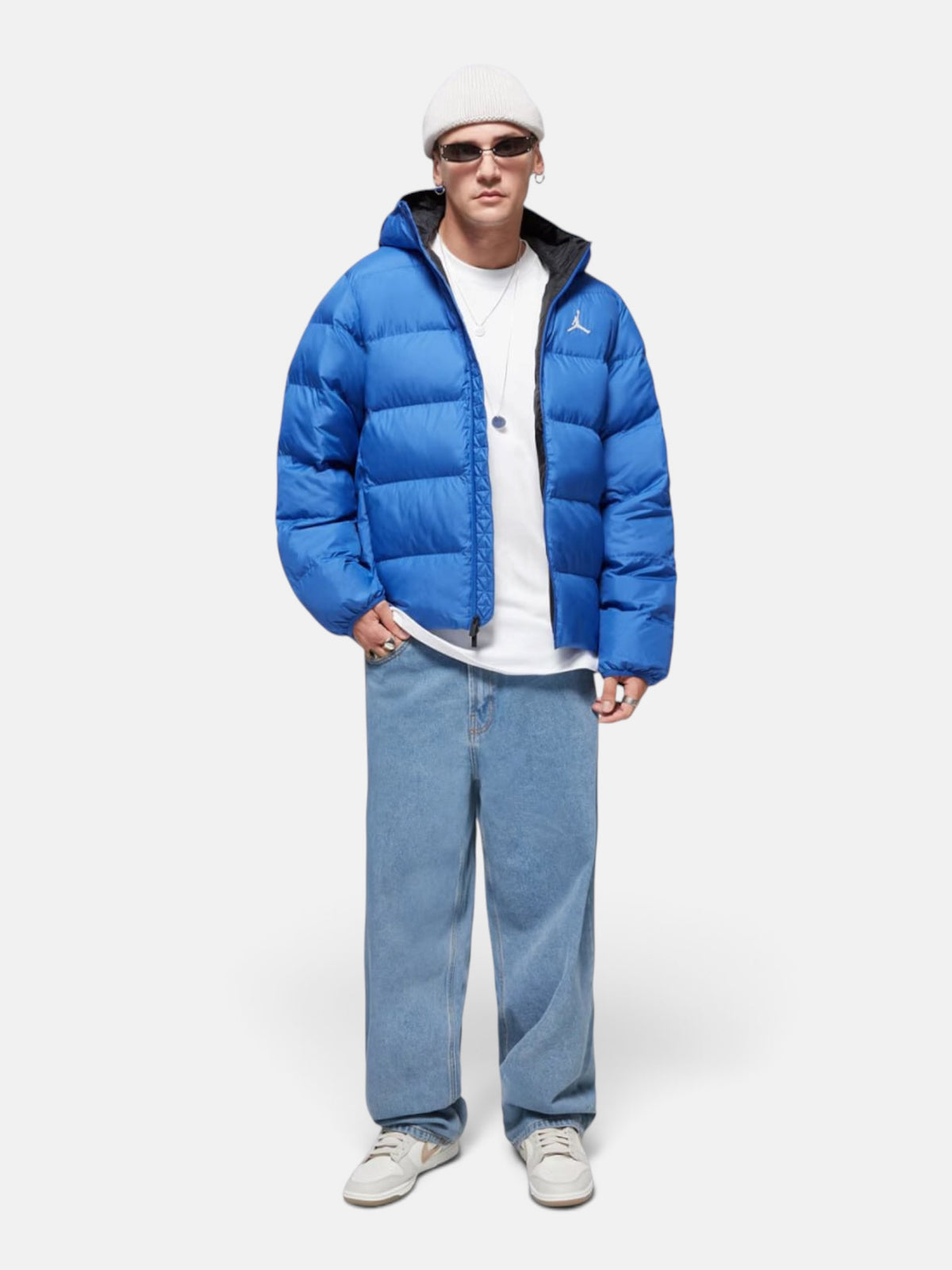 Чоловічий пуховик Jordan Brooklyn Puffer Jacket Game Royal FV7317-480