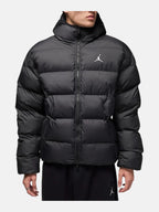 Чоловічий пуховик Jordan Brooklyn Therma-FIT Puffer Jacket Black / White HV0532-010