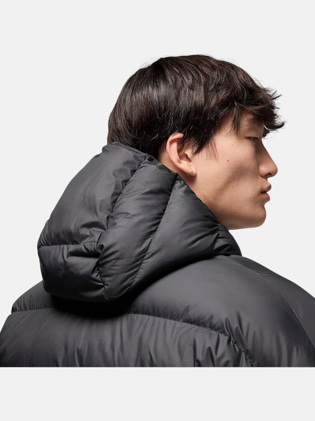 Чоловічий пуховик Jordan Brooklyn Therma-FIT Puffer Jacket Black / White HV0532-010