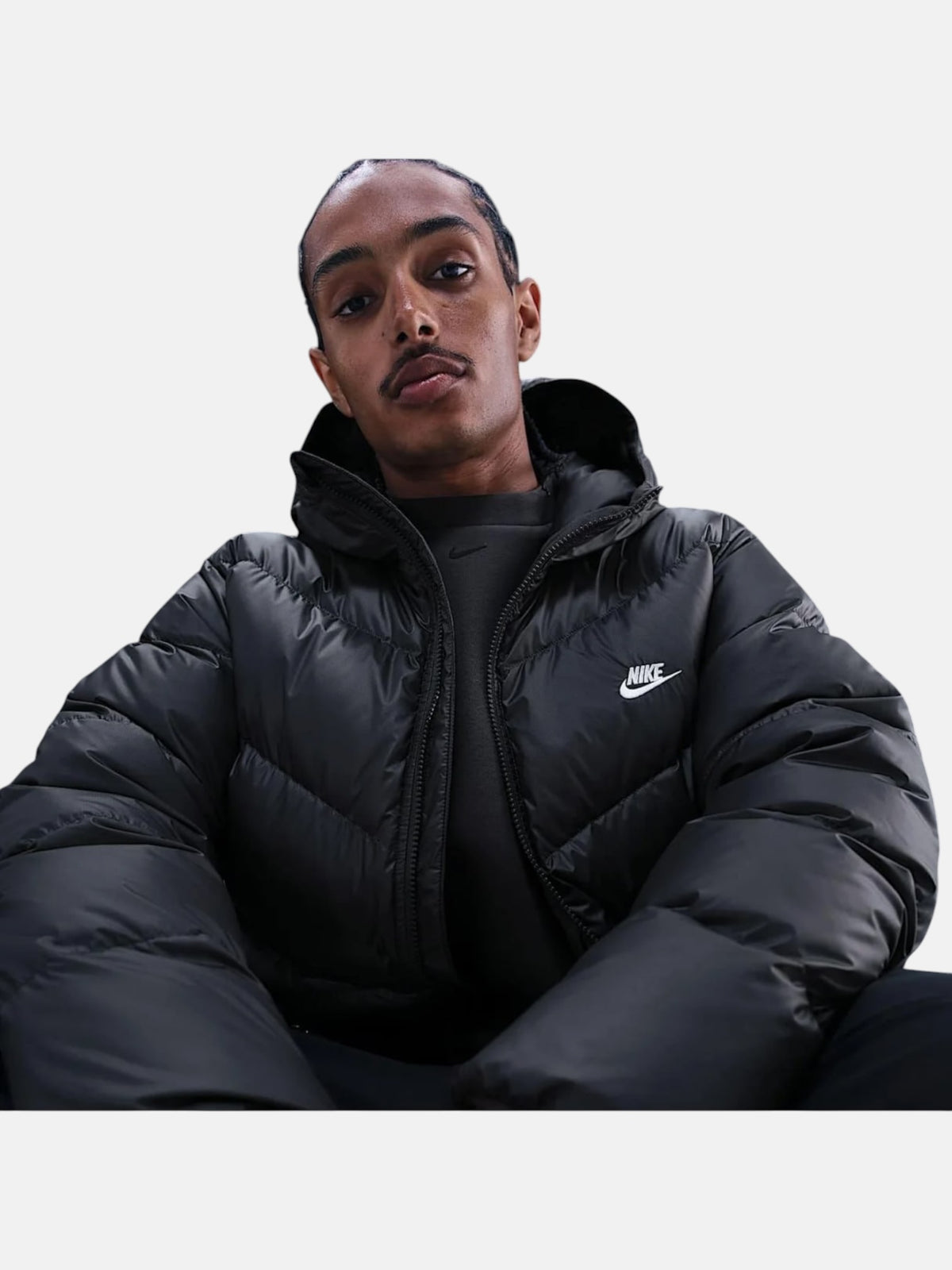 Чоловічий пуховик Nike Windrunner Down Jacket Anthracite / Cool Grey HQ7790-061