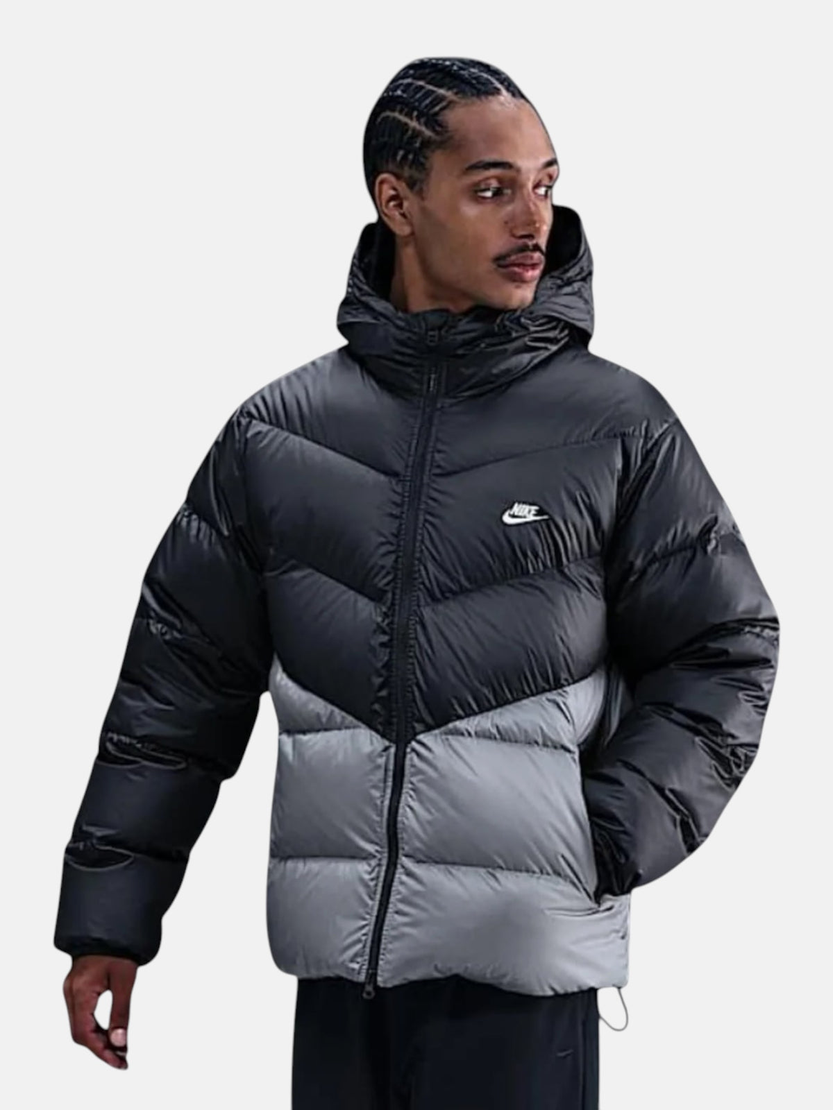 Чоловічий пуховик Nike Windrunner Down Jacket Anthracite / Cool Grey HQ7790-061