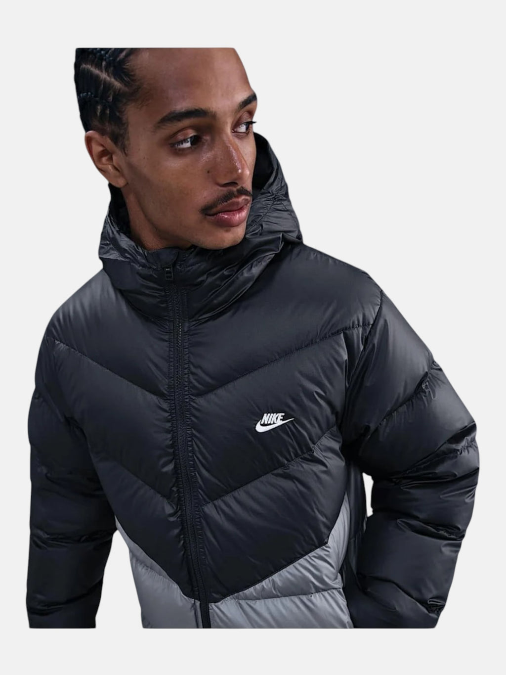 Чоловічий пуховик Nike Windrunner Down Jacket Anthracite / Cool Grey HQ7790-061