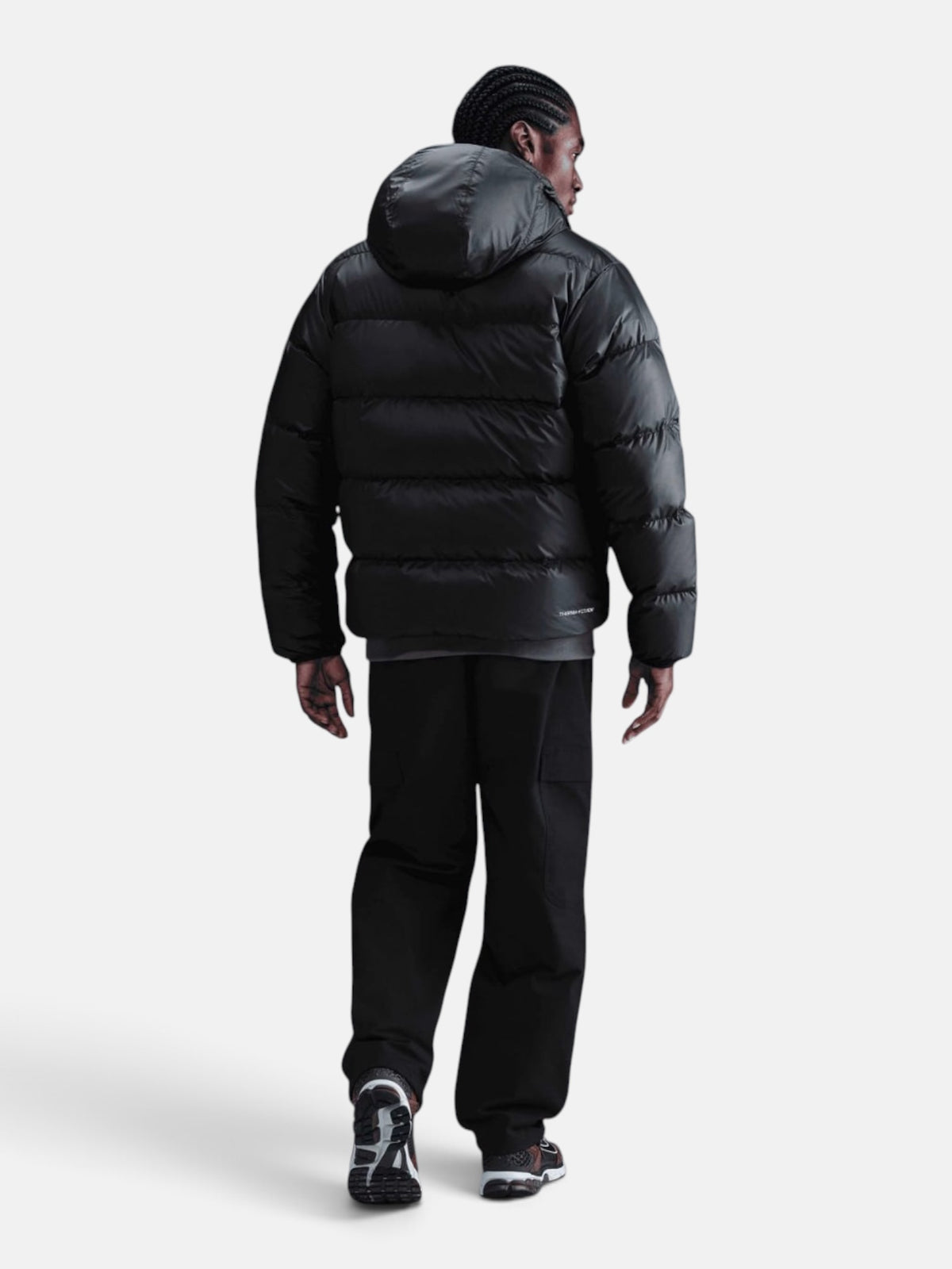 Чоловічий пуховик Nike Windrunner Down Jacket Black / Black / White HQ7790-011