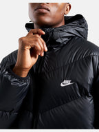 Чоловічий пуховик Nike Windrunner Down Jacket Black / Black / White HQ7790-011
