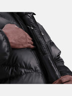 Чоловічий пуховик Nike Windrunner Down Jacket Black / Black / White HQ7790-011