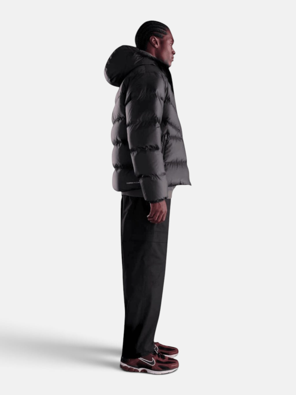 Чоловічий пуховик Nike Windrunner Down Jacket Black / Black / White HQ7790-011