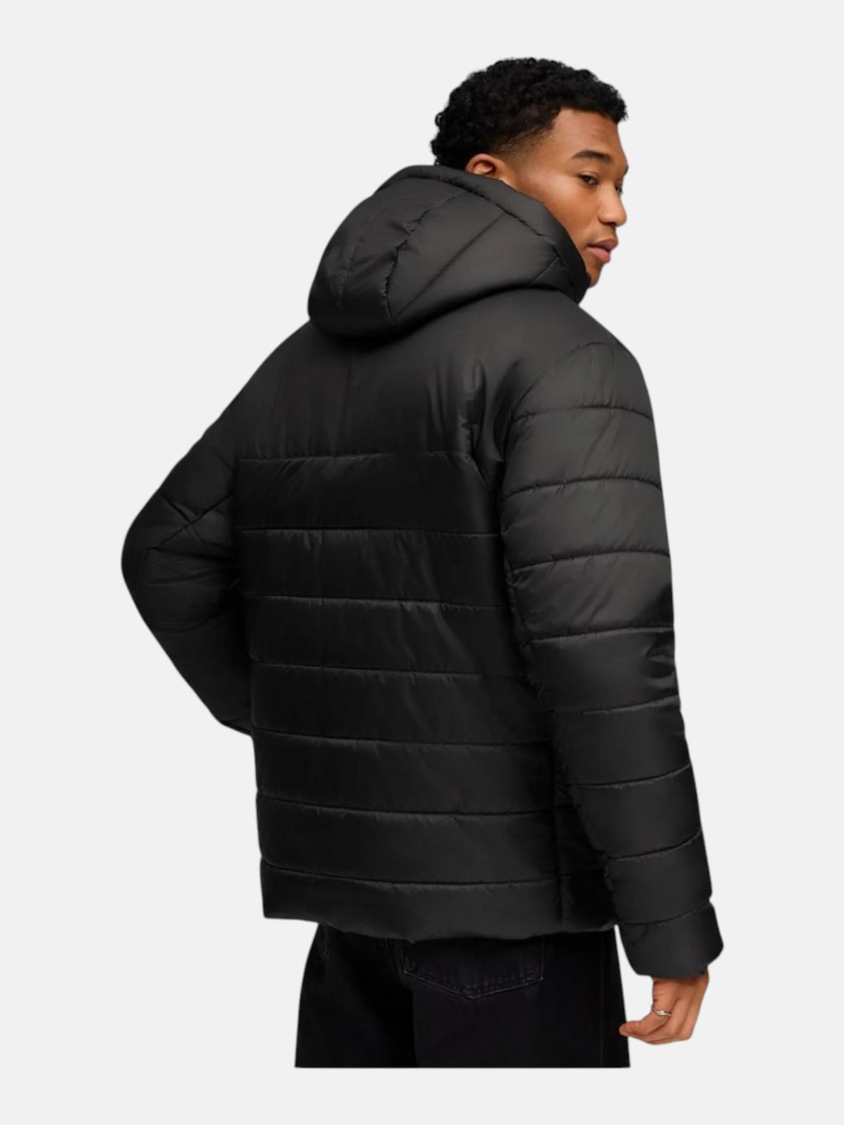 Чоловіча утеплена куртка Puma Essentials Hooded Padded Jacket Black 68521101