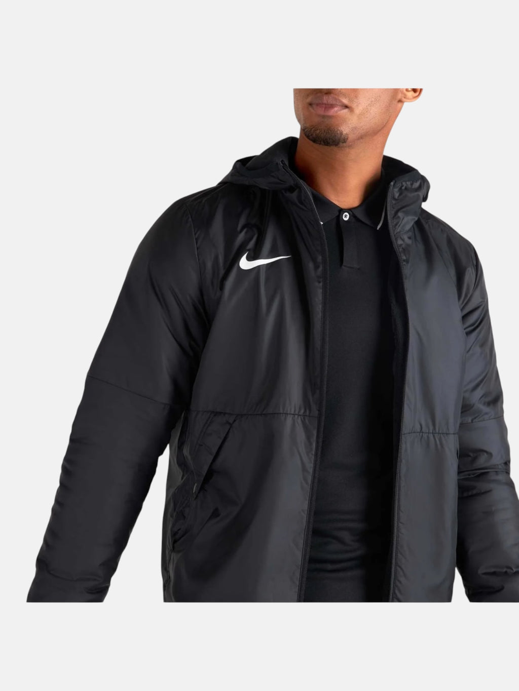Чоловіча куртка Nike Therma-FIT Repel Park 20 Fall Jacket Black / White CW6157-010