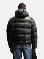 Чоловіча пухова куртка Zara Water Repellent 80% Down / 20% Feather Black 3411/510/800