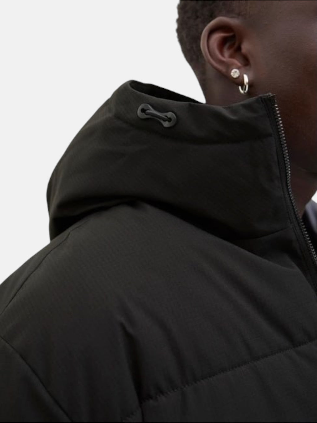 Чоловіча утеплена куртка Jack & Jones JJGLOBAL Puffer Jacket Black 12283517