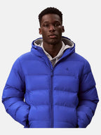 Чоловіча утеплена куртка Calvin Klein Hooded Puffer Jacket Cobalt Blue 4LC507G401