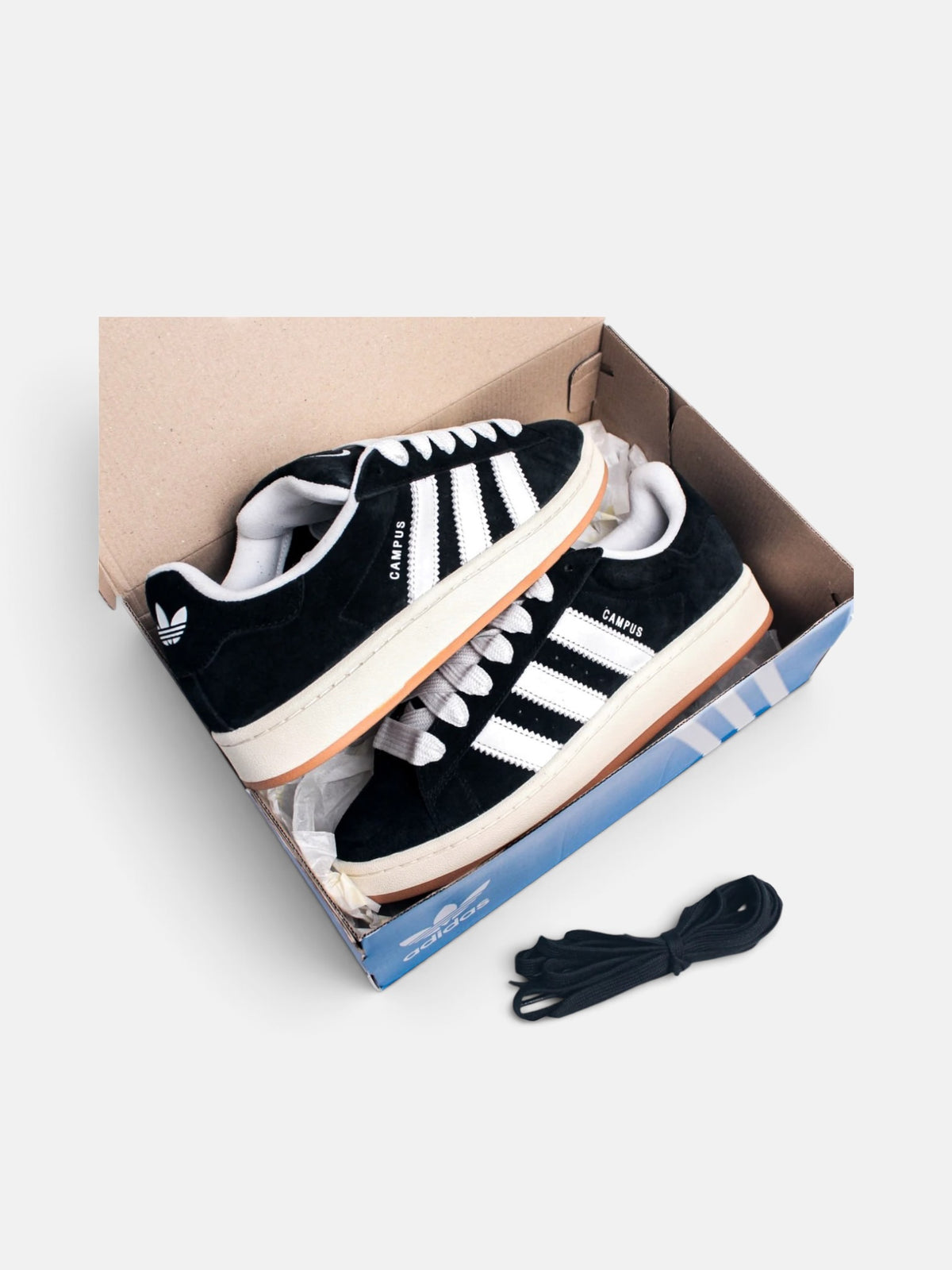 Кросівки унісекс adidas Originals Campus 00s Core Black / Cloud White / Off White HQ8708