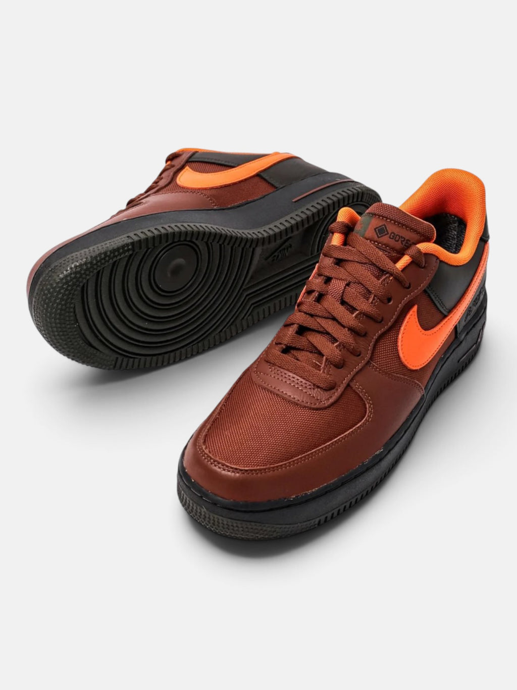 Чоловічі кросівки Nike Air Force 1 Low GTX Brown / Orange CK2630-201