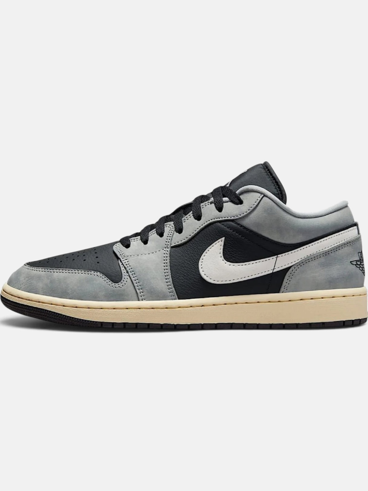 Чоловічі кросівки Air Jordan 1 Low SE Grey / Black HQ2010-012