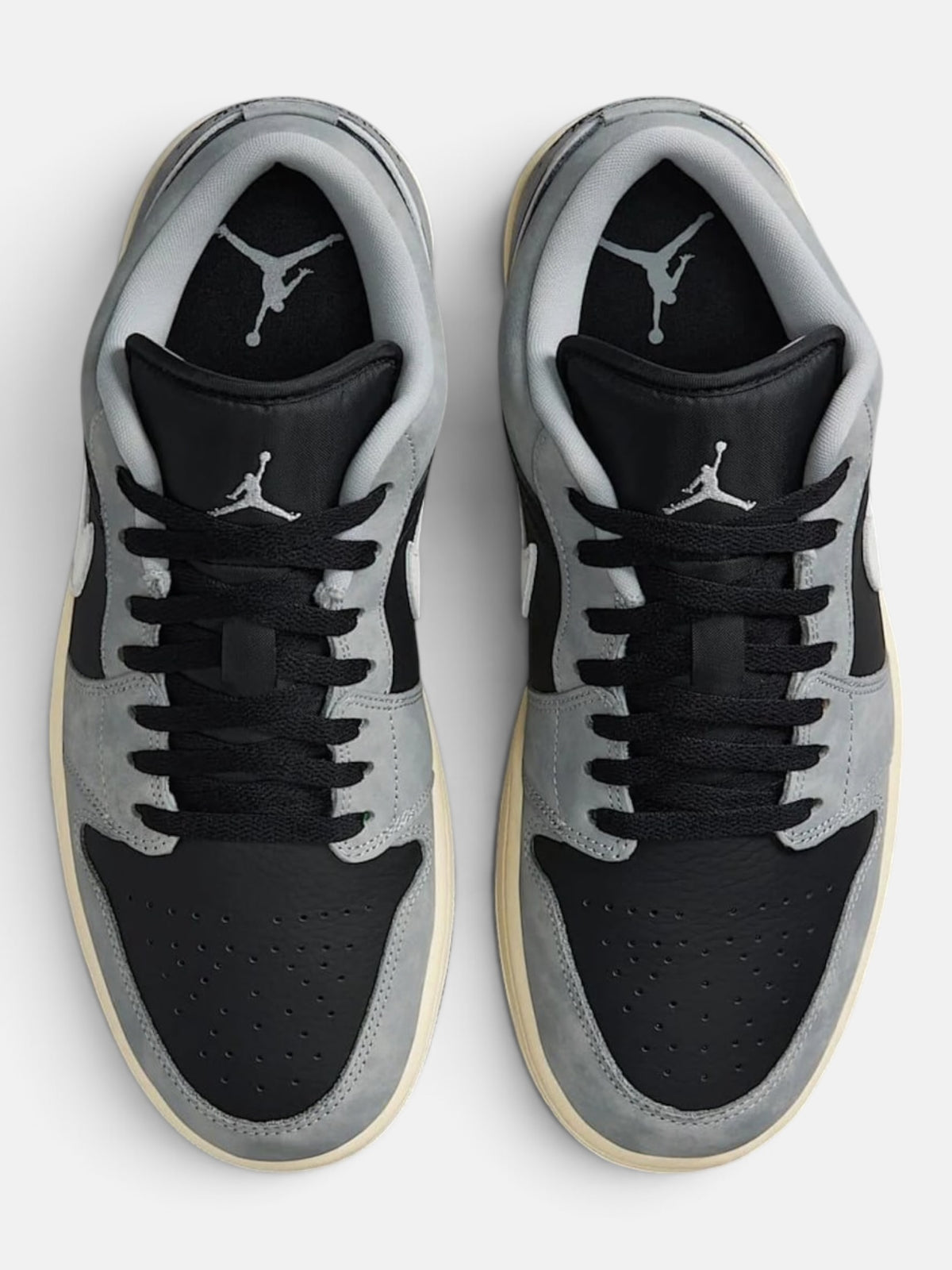Чоловічі кросівки Air Jordan 1 Low SE Grey / Black HQ2010-012