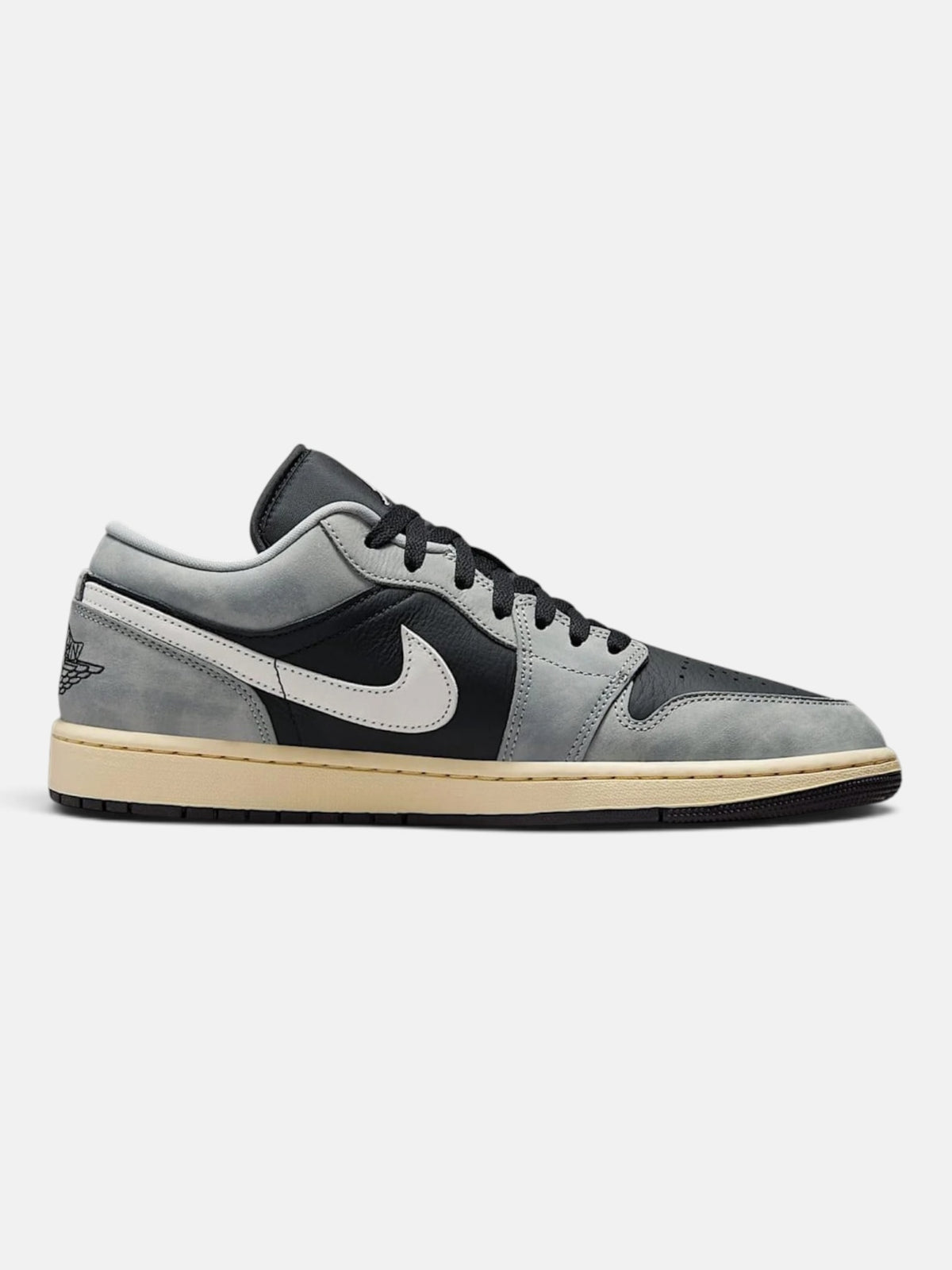 Чоловічі кросівки Air Jordan 1 Low SE Grey / Black HQ2010-012