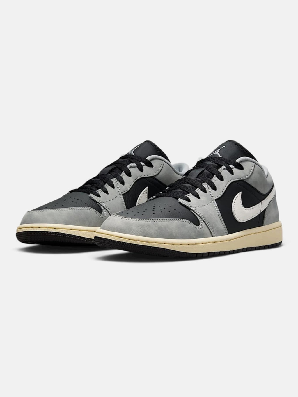 Чоловічі кросівки Air Jordan 1 Low SE Grey / Black HQ2010-012