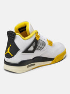 Унісекс кросівки Air Jordan 4 Retro White / Yellow AQ9129-101