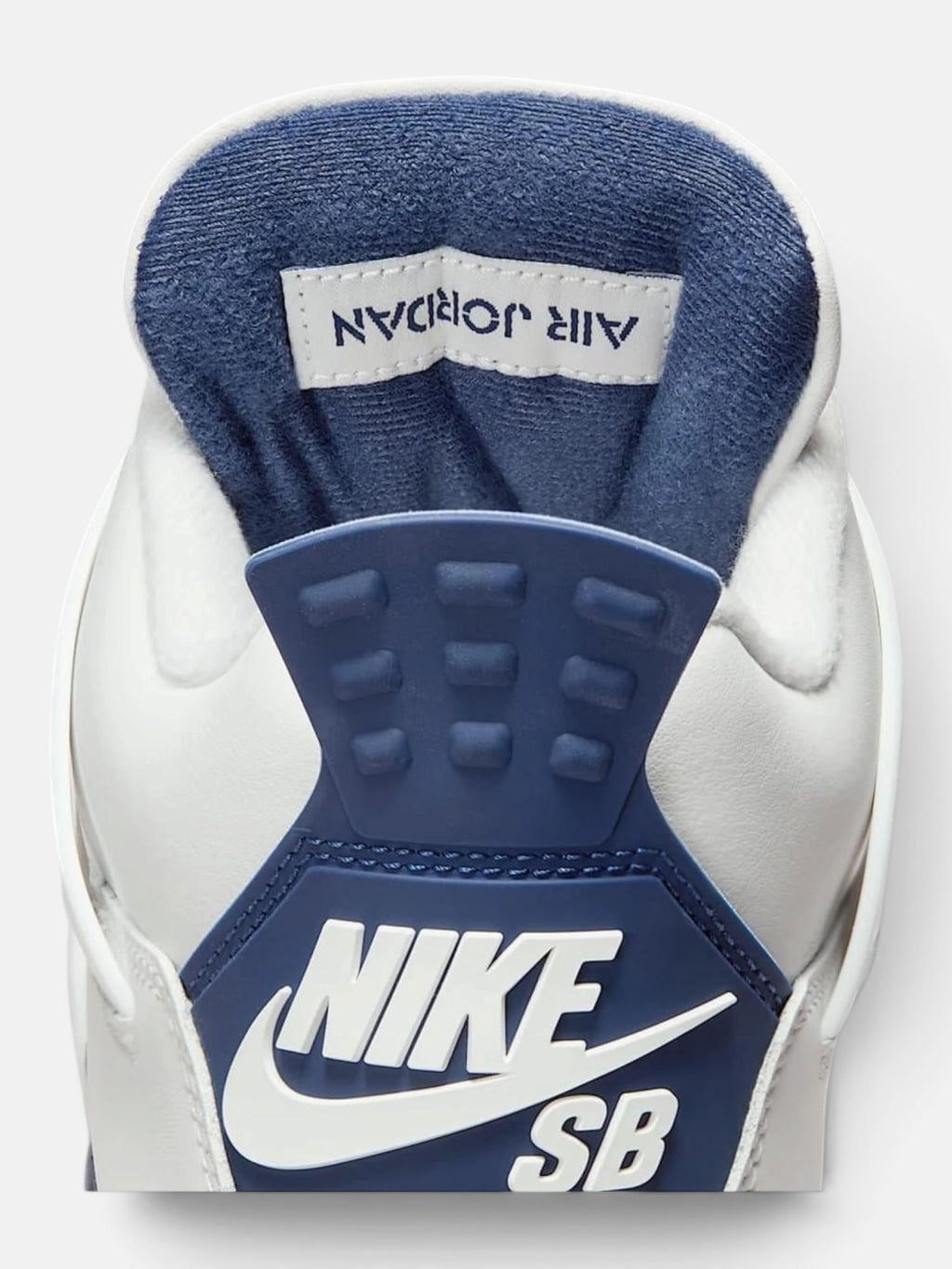 Чоловічі кросівки Air Jordan 4 Retro SB White / Navy DR5415-100