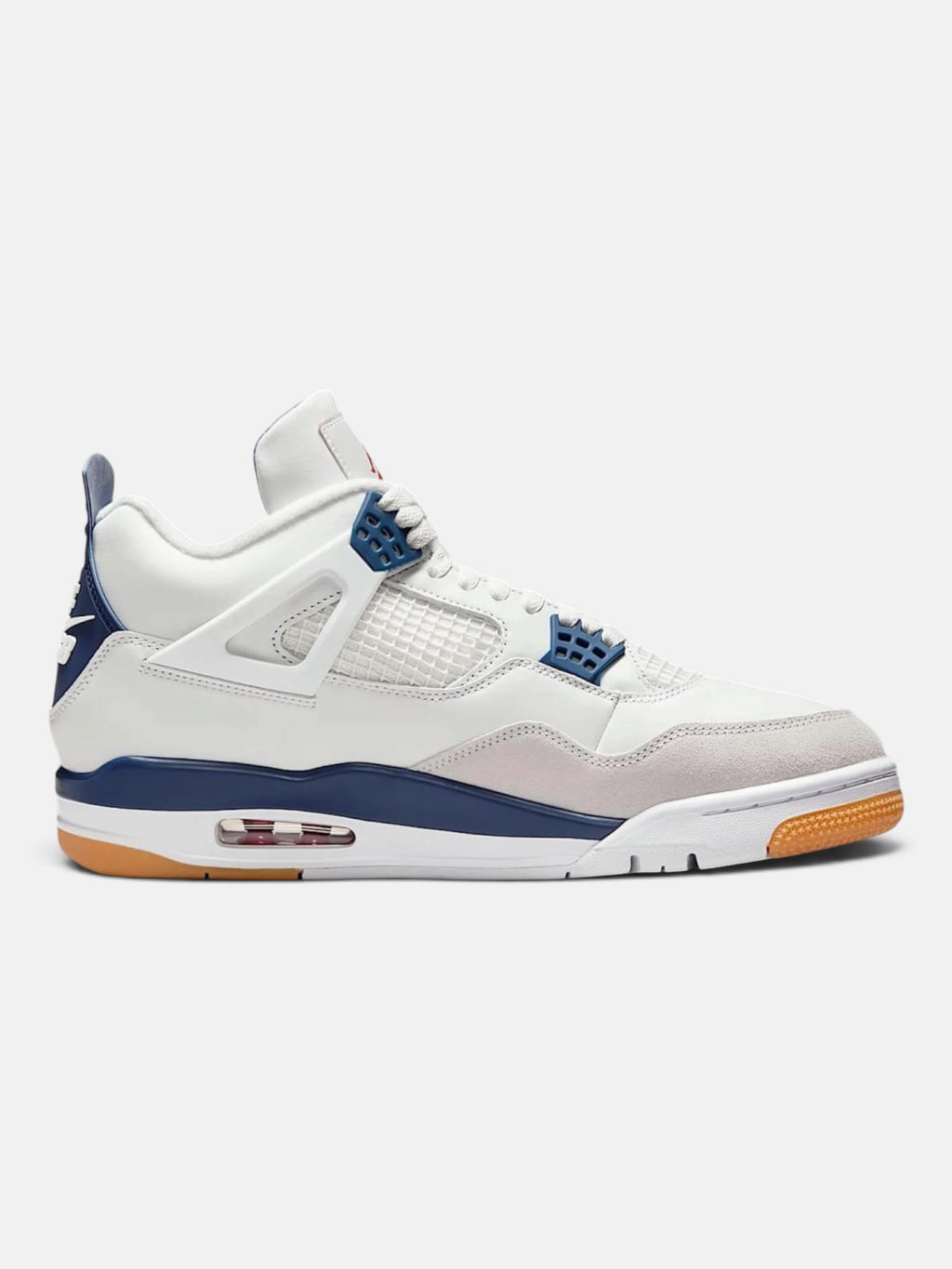 Чоловічі кросівки Air Jordan 4 Retro SB White / Navy DR5415-100