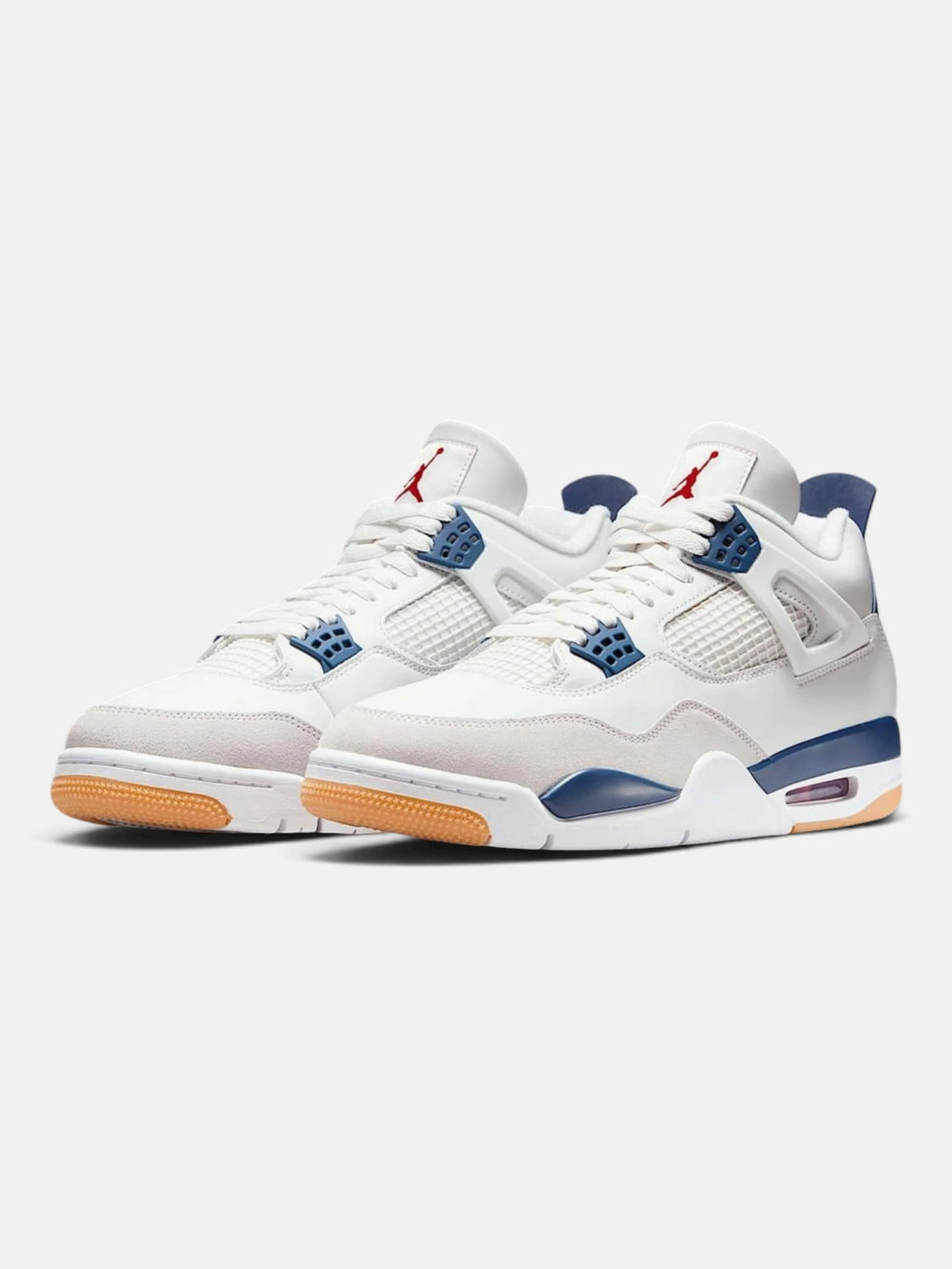 Чоловічі кросівки Air Jordan 4 Retro SB White / Navy DR5415-100