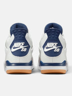 Чоловічі кросівки Air Jordan 4 Retro SB White / Navy DR5415-100
