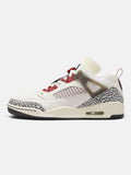 Чоловічі кросівки Air Jordan Spizike Low White / Red FQ1759-116