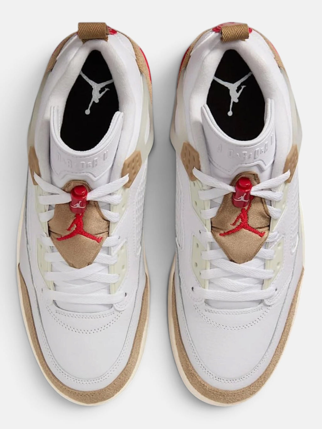 Чоловічі кросівки Air Jordan Spizike Low White / Red FQ1759-105
