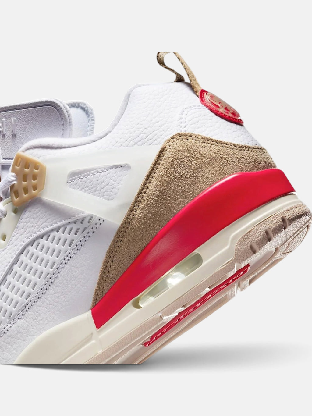 Чоловічі кросівки Air Jordan Spizike Low White / Red FQ1759-105