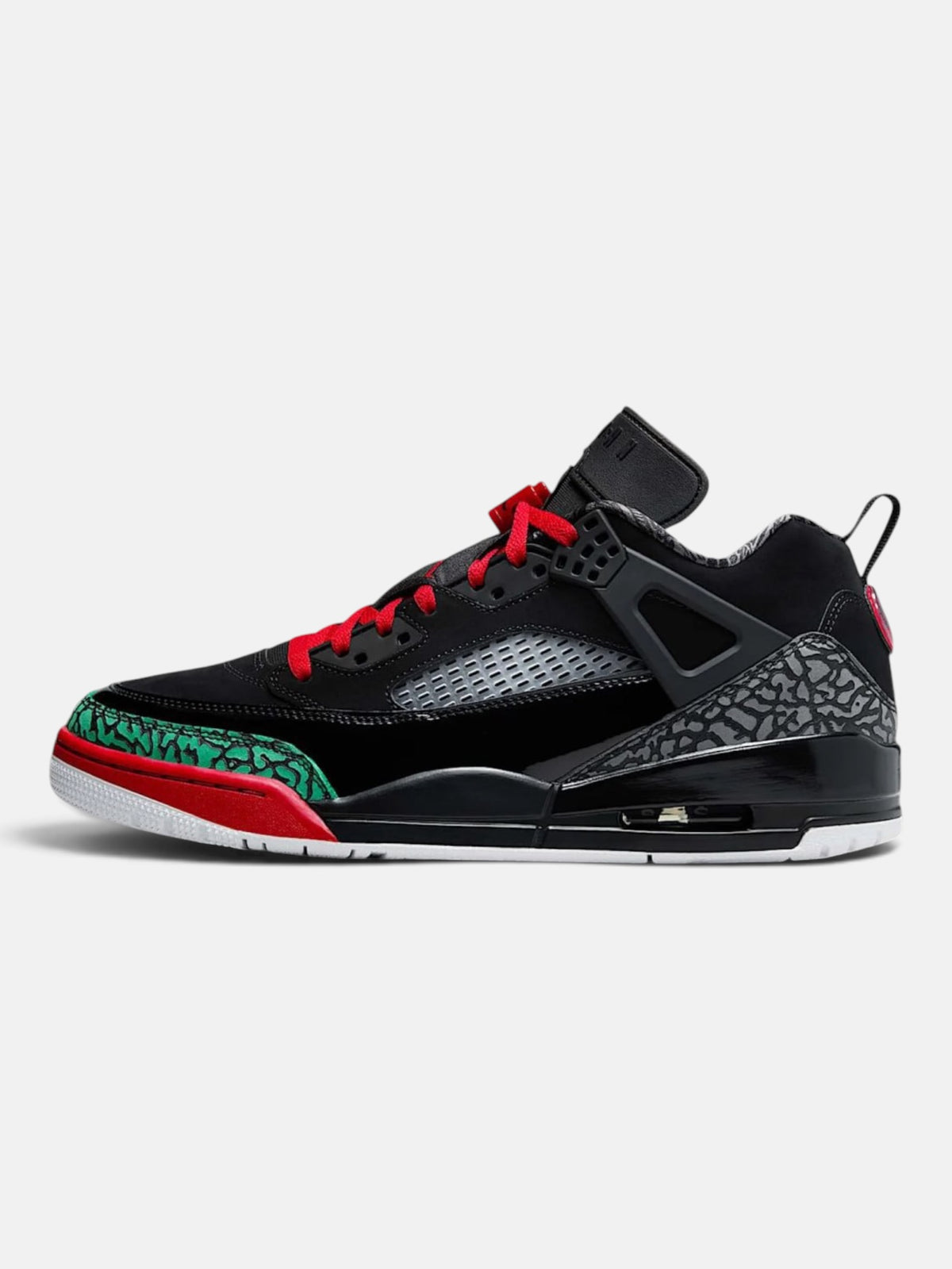 Чоловічі кросівки Air Jordan Spizike Low Black / Red / Green FQ1759-060