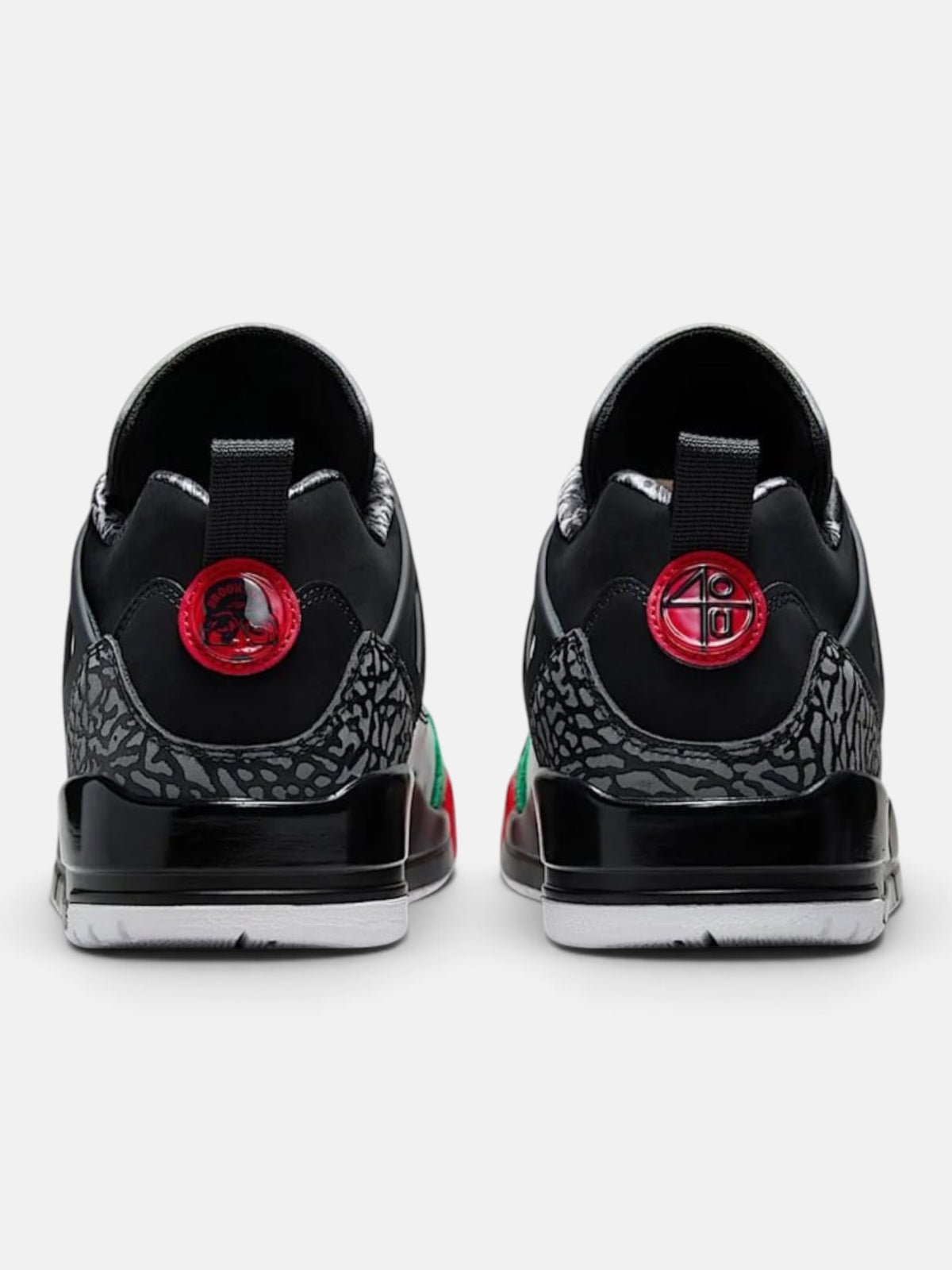 Чоловічі кросівки Air Jordan Spizike Low Black / Red / Green FQ1759-060