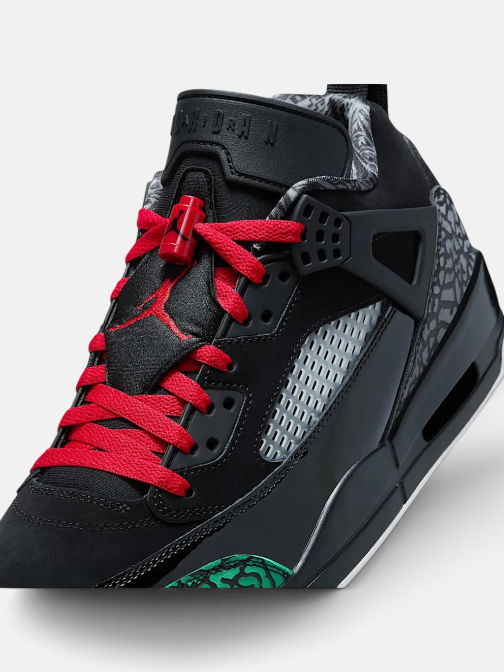 Чоловічі кросівки Air Jordan Spizike Low Black / Red / Green FQ1759-060