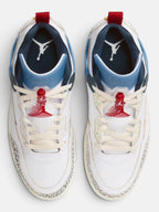 Чоловічі кросівки Air Jordan Spizike Low White / Blue / Red HM3712-164
