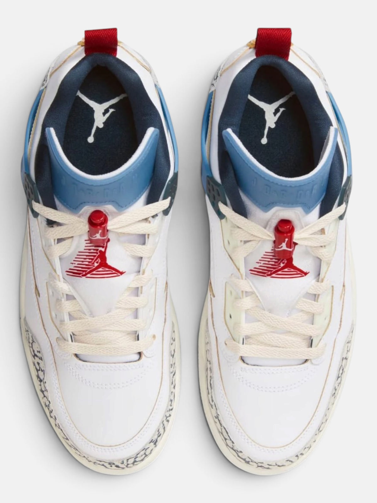 Чоловічі кросівки Air Jordan Spizike Low White / Blue / Red HM3712-164