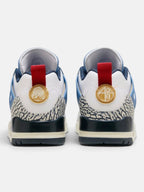 Чоловічі кросівки Air Jordan Spizike Low White / Blue / Red HM3712-164