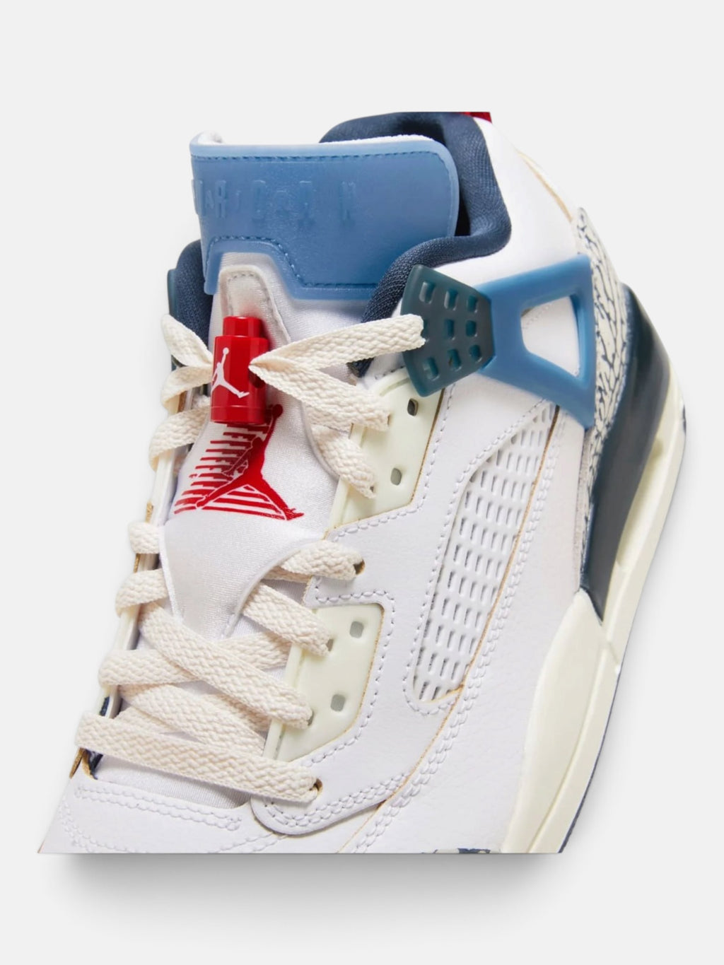 Чоловічі кросівки Air Jordan Spizike Low White / Blue / Red HM3712-164