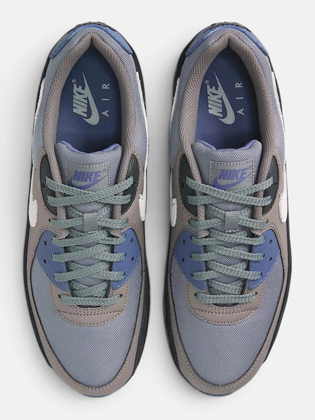 Чоловічі кросівки Nike Air Max 90 Grey / Blue IB6392-001