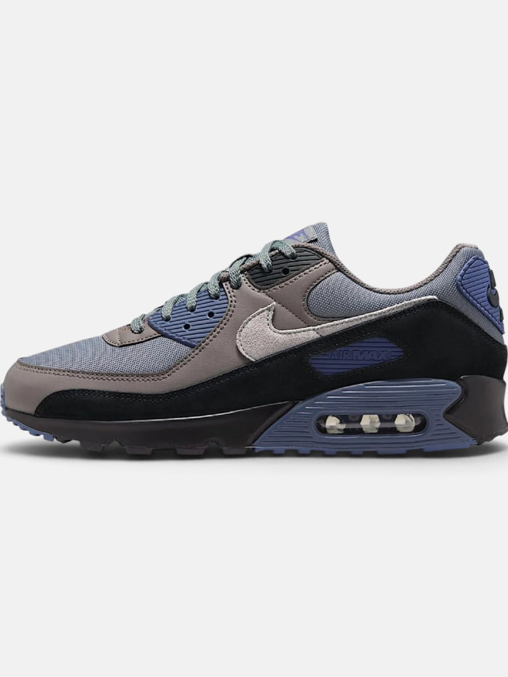 Чоловічі кросівки Nike Air Max 90 Grey / Blue IB6392-001