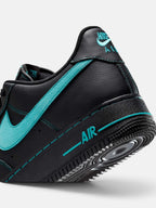 Чоловічі кросівки Nike Air Force 1 Low Black / Turquoise HQ2037-002