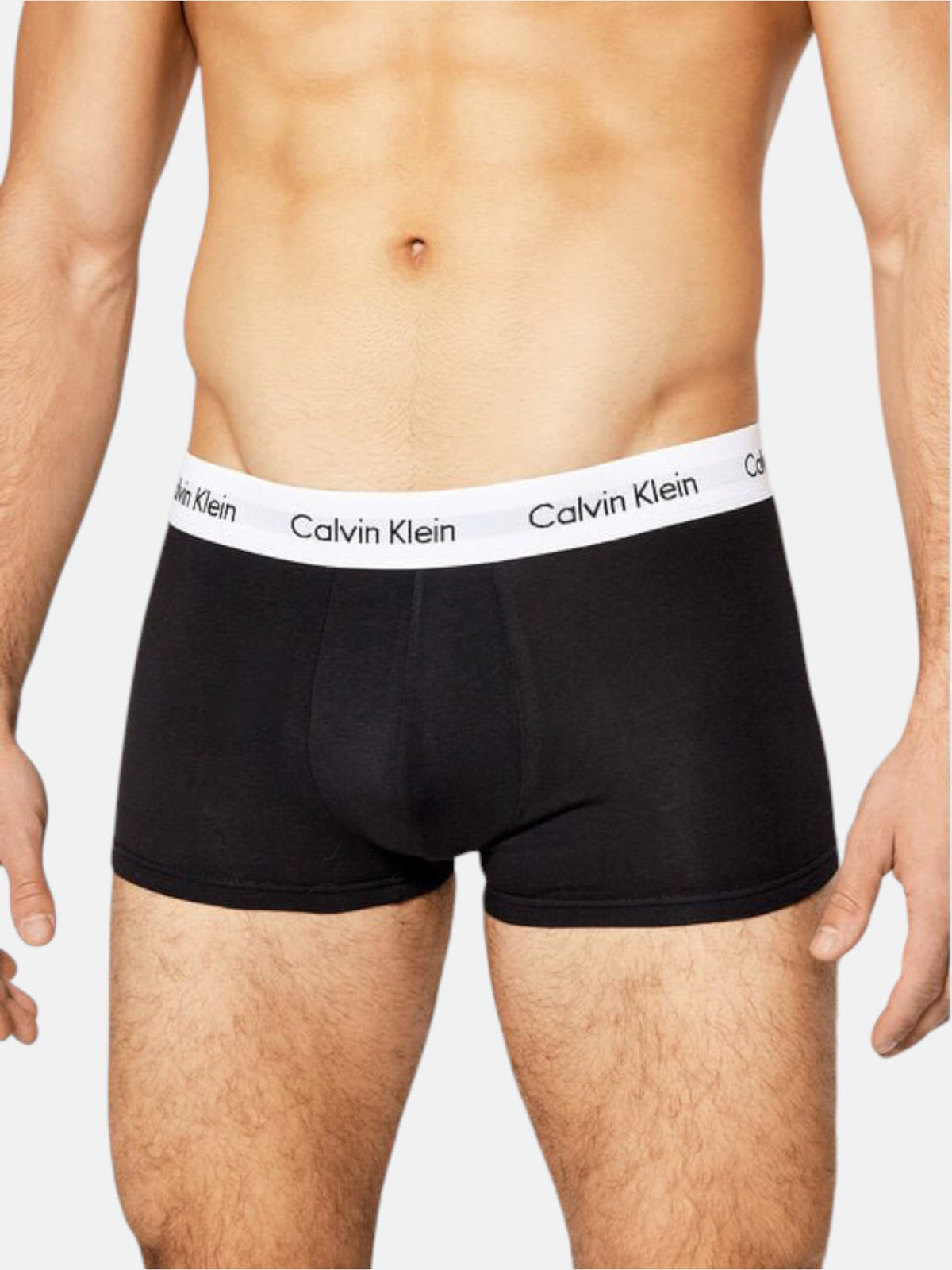 Чоловічі боксери Calvin Klein 3-Pack Black / White 0000U2664G-XWB