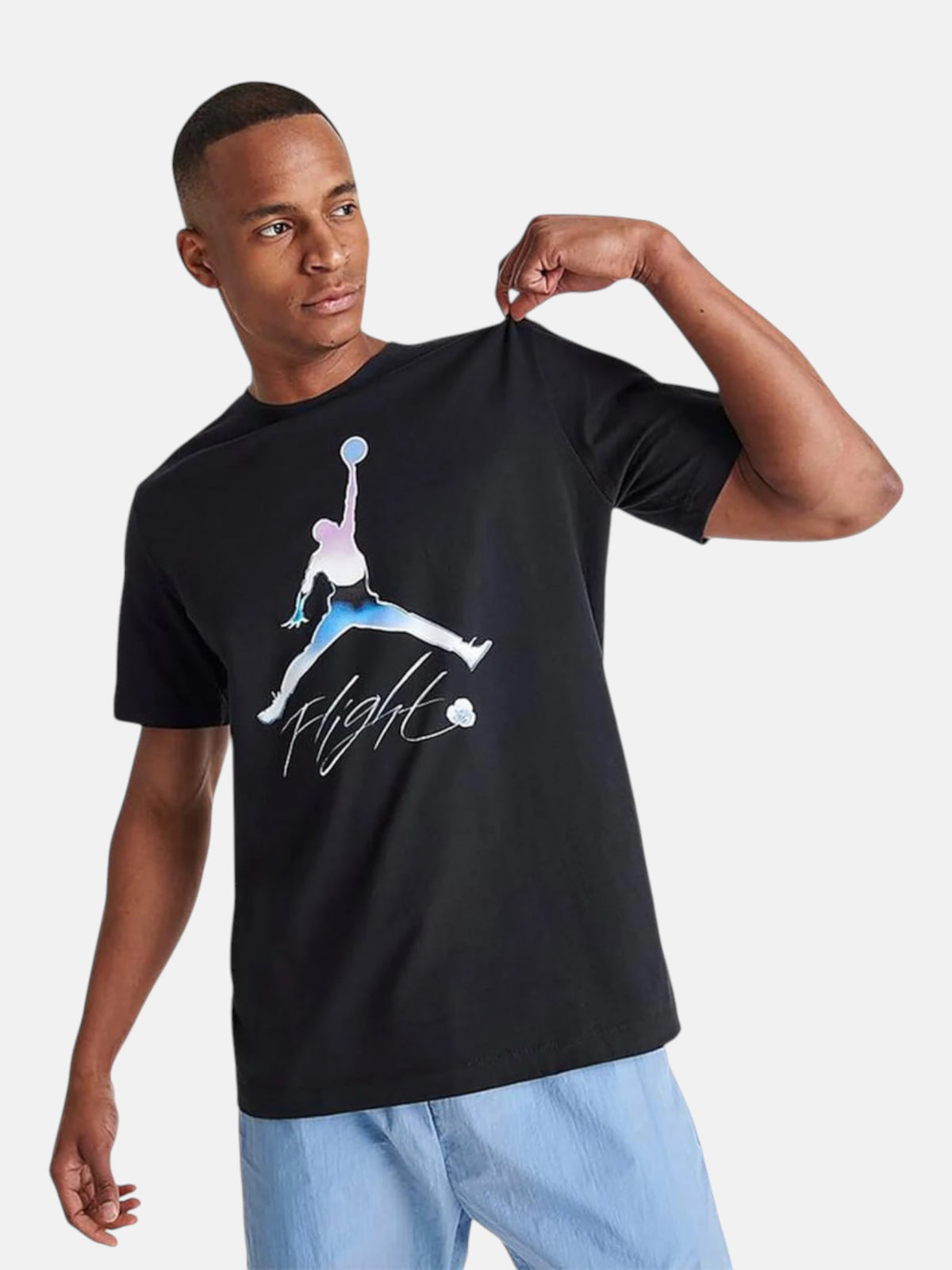 Чоловіча футболка Air Jordan Flight Metallic Graphic T-Shirt Black DV8414-010