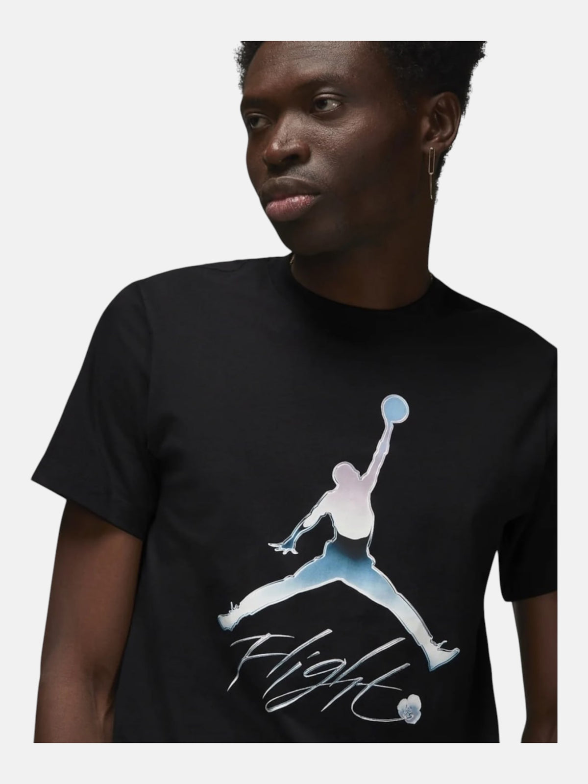 Чоловіча футболка Air Jordan Flight Metallic Graphic T-Shirt Black DV8414-010