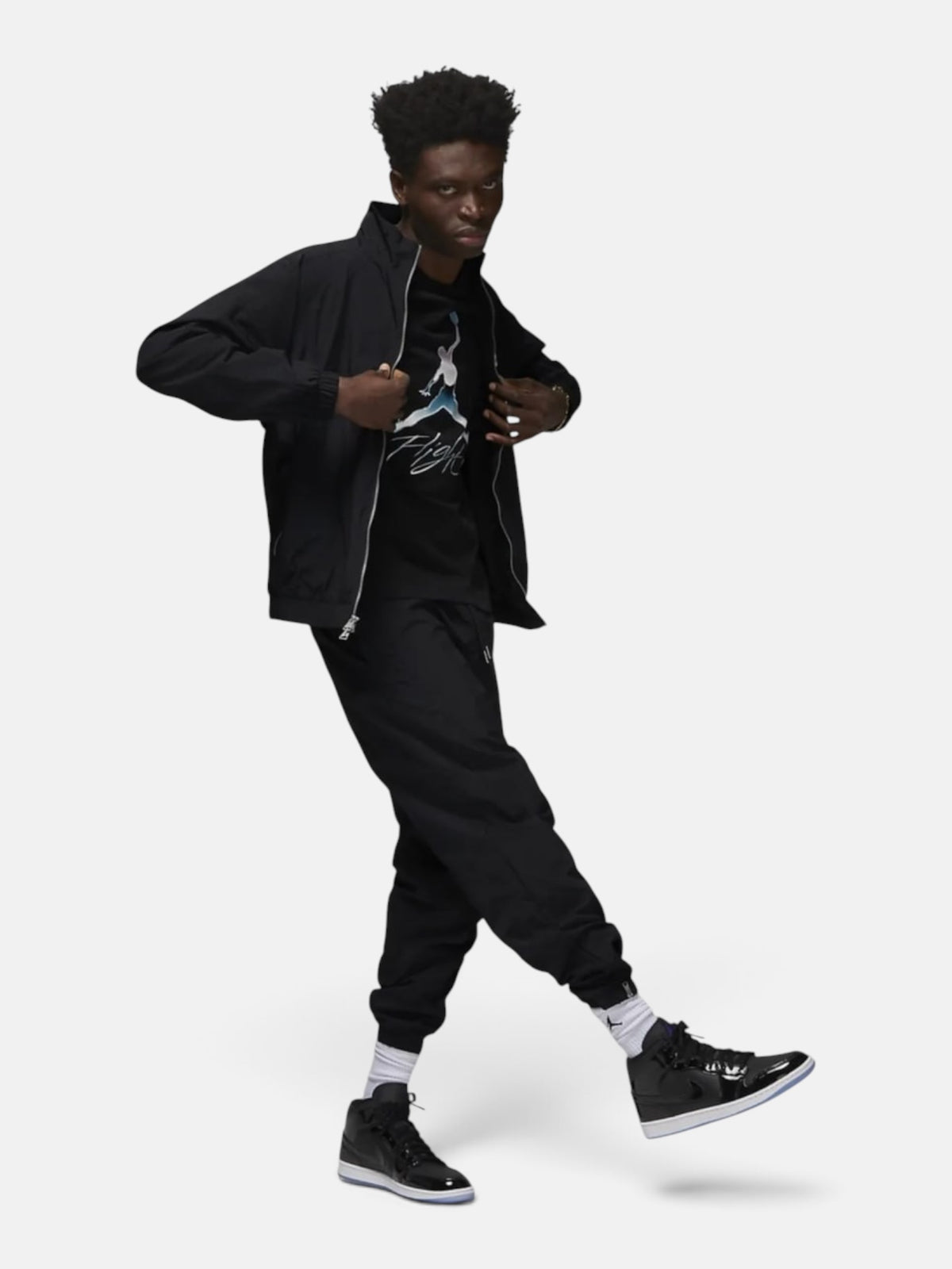 Чоловіча футболка Air Jordan Flight Metallic Graphic T-Shirt Black DV8414-010