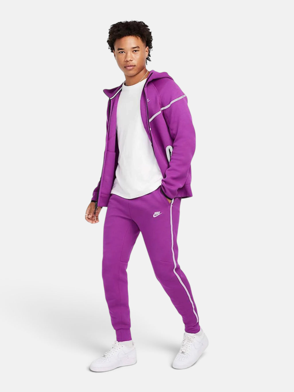 Чоловічі штани Nike Sportswear Tech Fleece Violet FZ0762-505