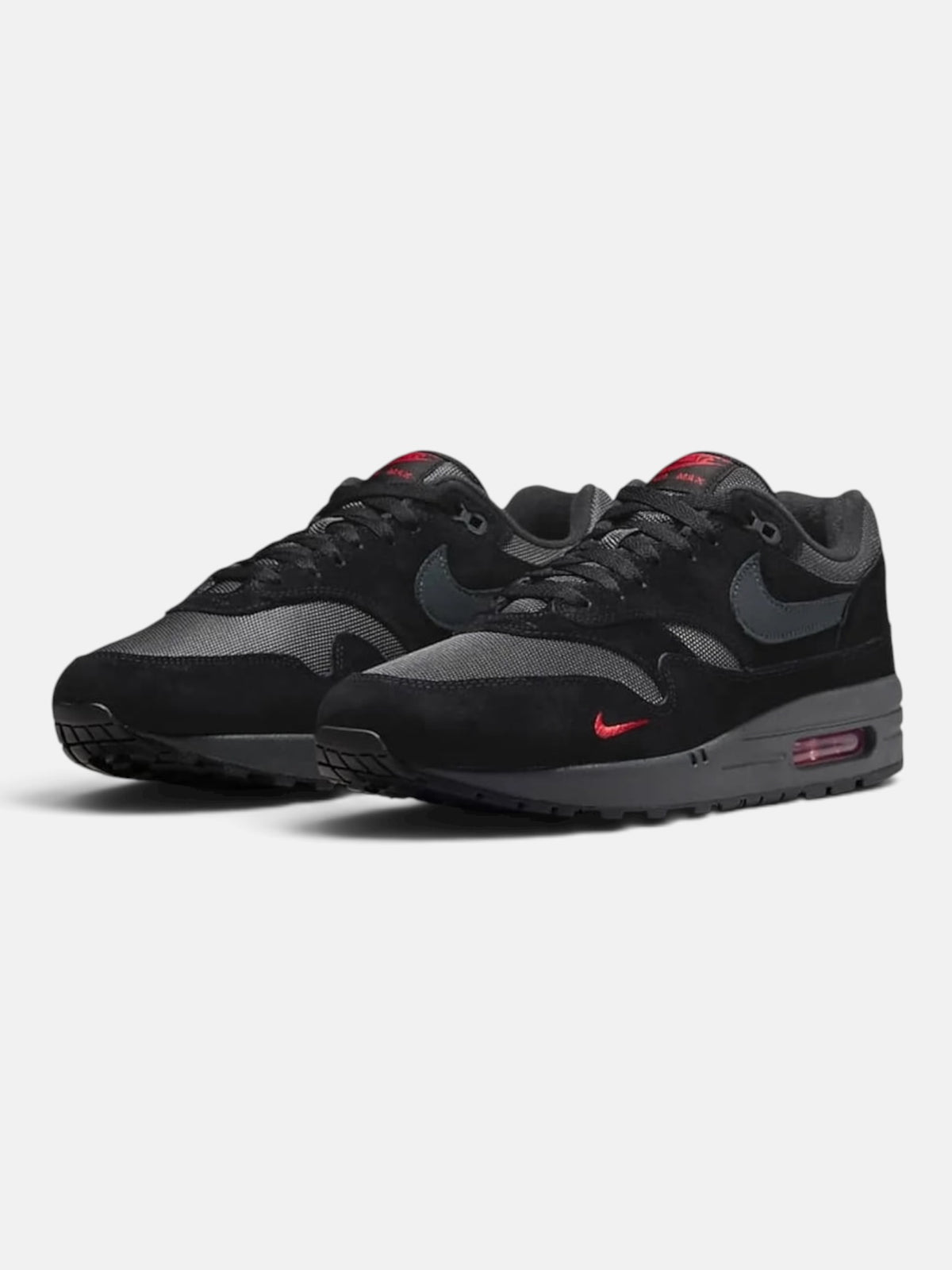Чоловічі кросівки Nike Air Max 1 Black / Red FV6910-001