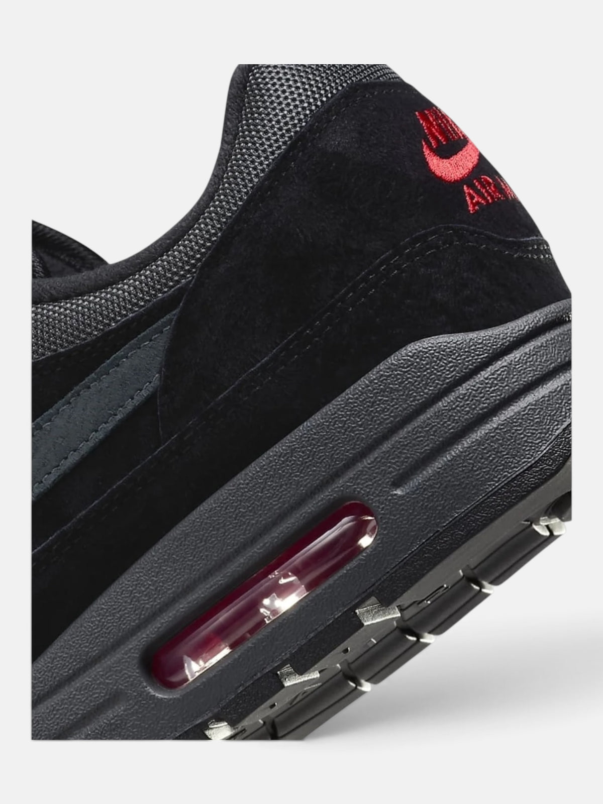 Чоловічі кросівки Nike Air Max 1 Black / Red FV6910-001