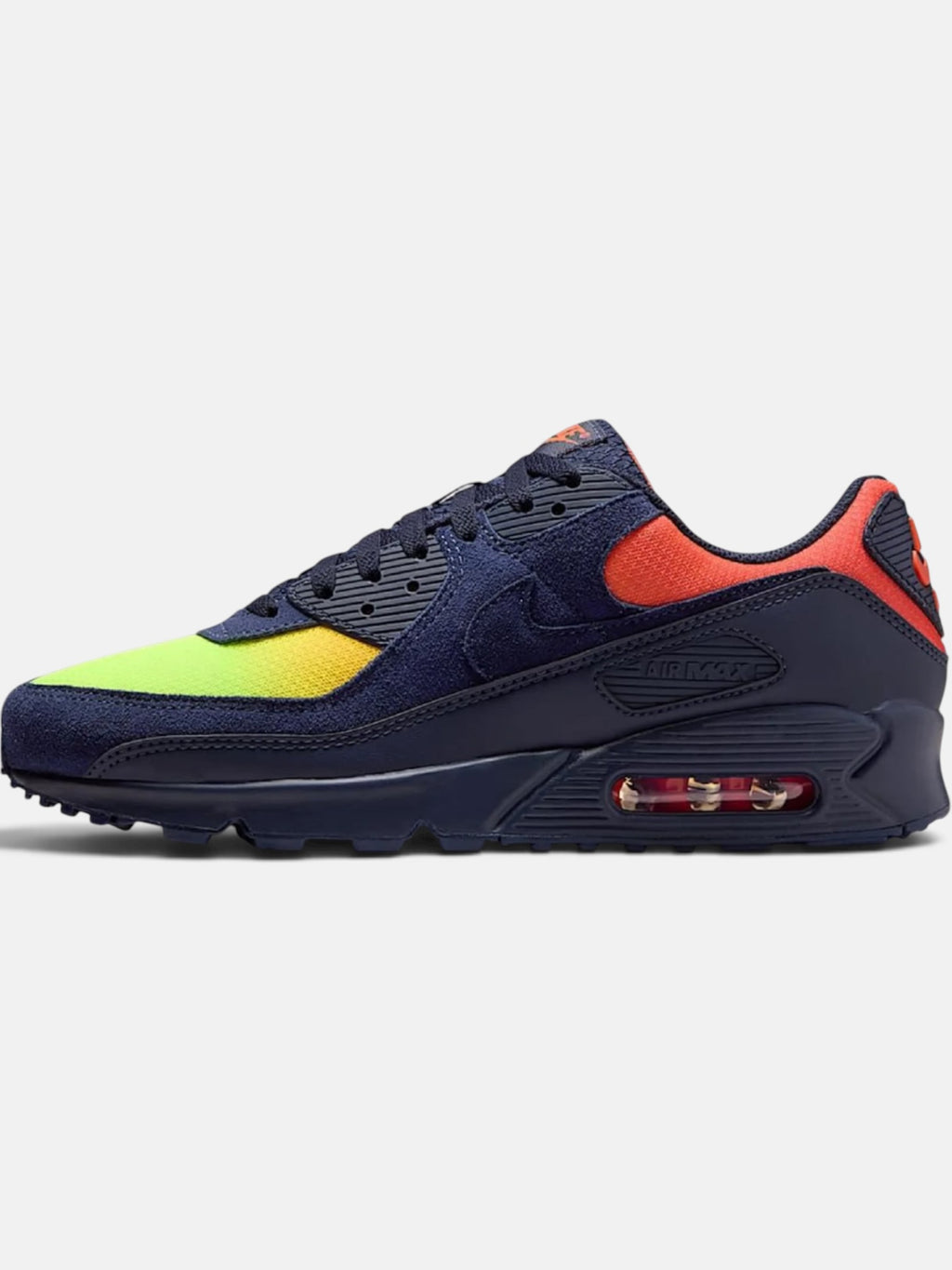 Чоловічі кросівки Nike Air Max 90 Blue / Volt / Orange DM0029-700