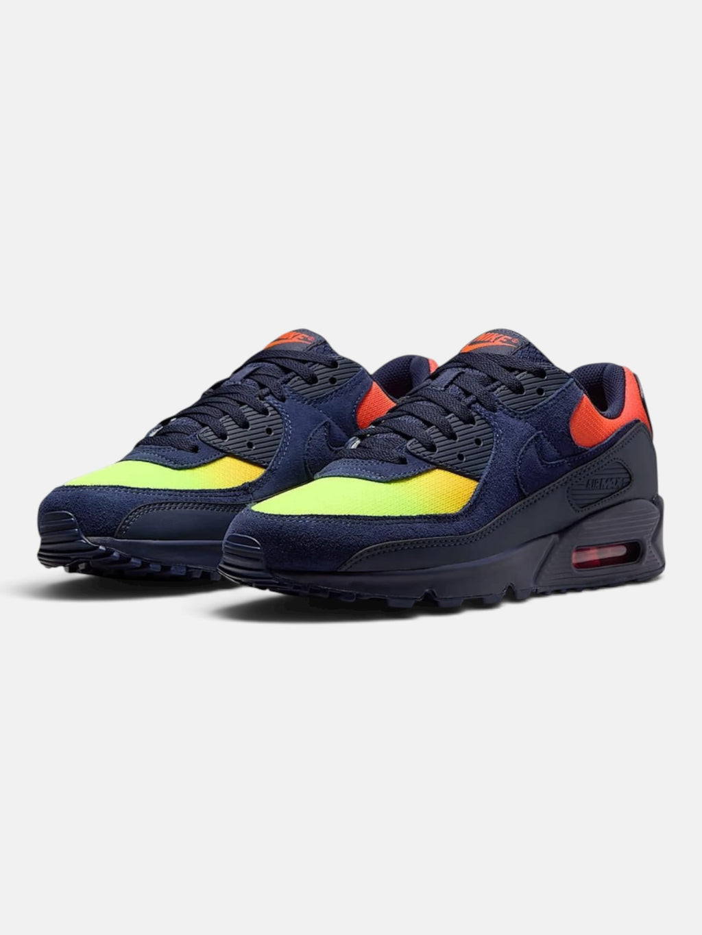 Чоловічі кросівки Nike Air Max 90 Blue / Volt / Orange DM0029-700