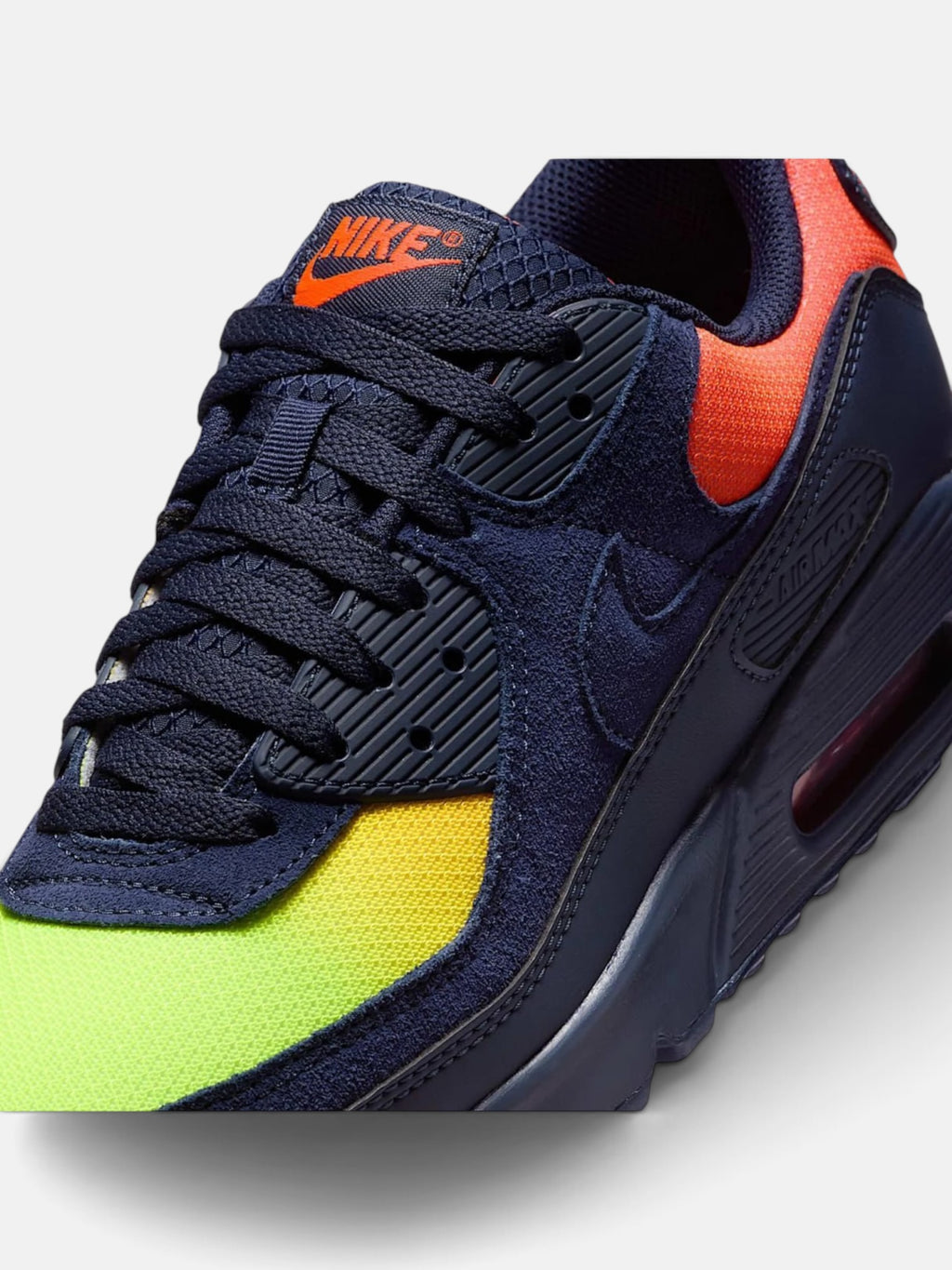 Чоловічі кросівки Nike Air Max 90 Blue / Volt / Orange DM0029-700