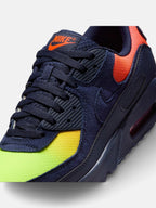 Чоловічі кросівки Nike Air Max 90 Blue / Volt / Orange DM0029-700